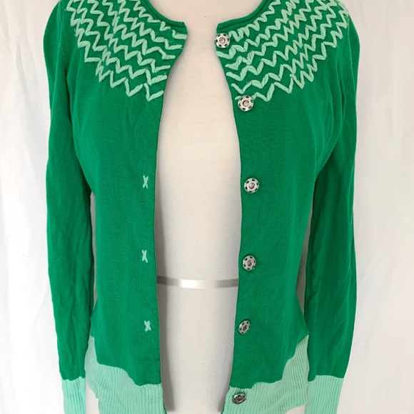 Embroidered cardigan anthropologie Clearance